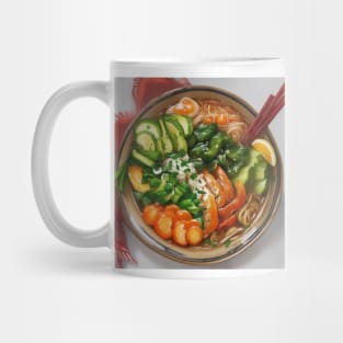 Ramen Japan Hiragana Japanese Katakana Kanji Mug